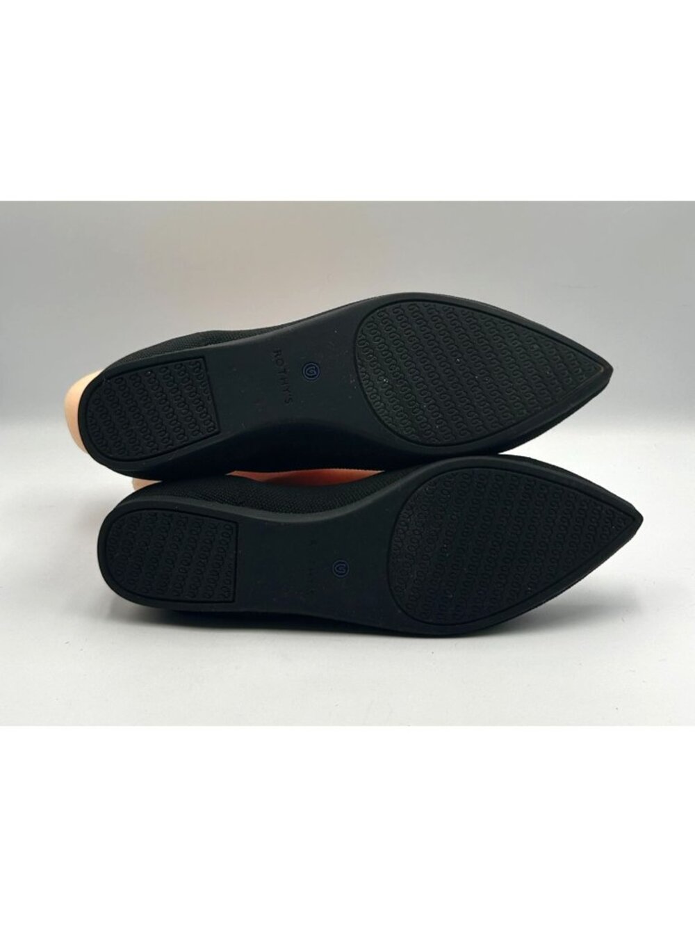 Rothy's Women's Black The Pointed Toe Knit Ballet Flats Size 11 3332 - Picture 5 of 16